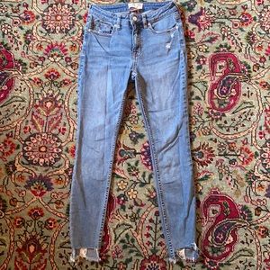 Free People Cropped Skinny Jean